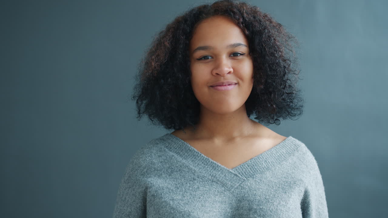 Woman with Thumbs Down