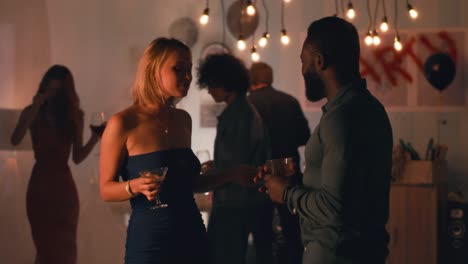 partying friends