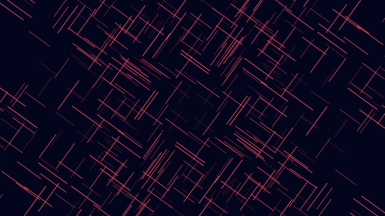 patrón de líneas rojas de movimiento en el espacio oscuro