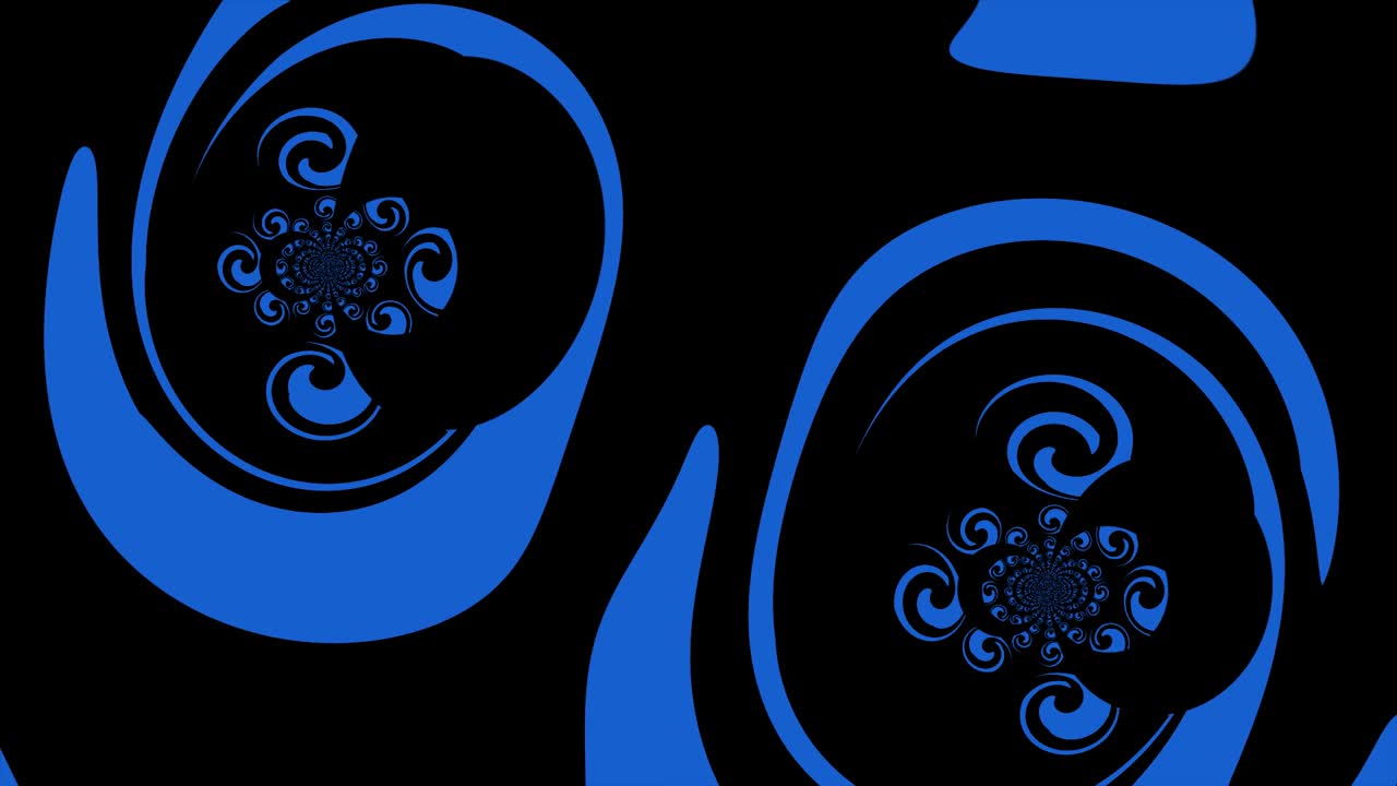 animación en espiral de líneas