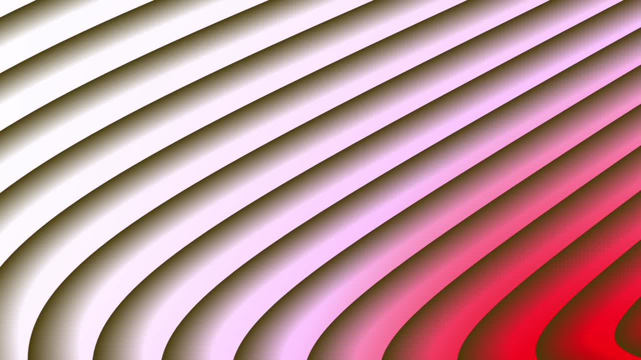 White and red coloring diagonal stripes line rotate background motion video
