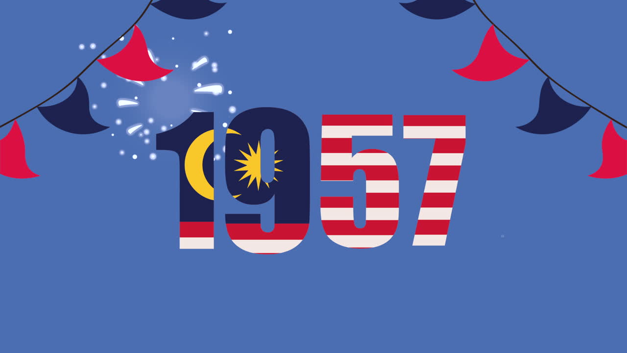 Celebrazione del Giorno dell'Indipendenza della Malesia 1957