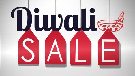 Diwali-Sale-text-against-white-background-4k