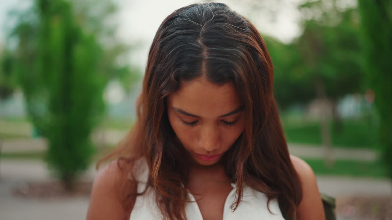 Portraits of a young woman