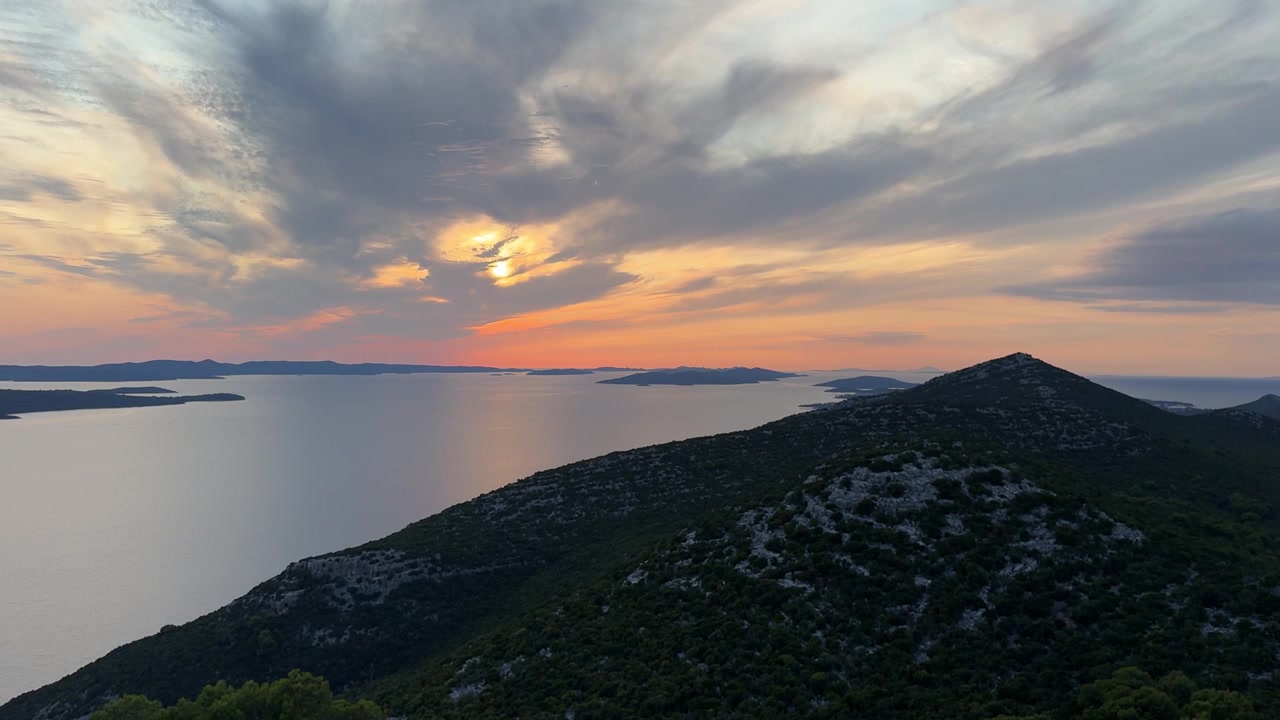 Sunset Over Šibenik, Croatia – Stunning Adriatic Views from Tvrđava Sveti Mihovil Fortress