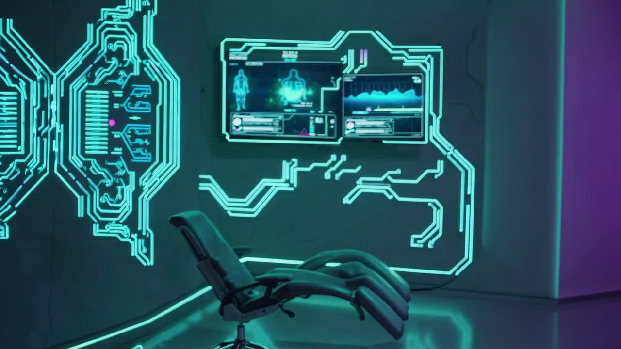 Futuristic Medical Lab
