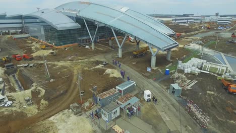 airport construction site