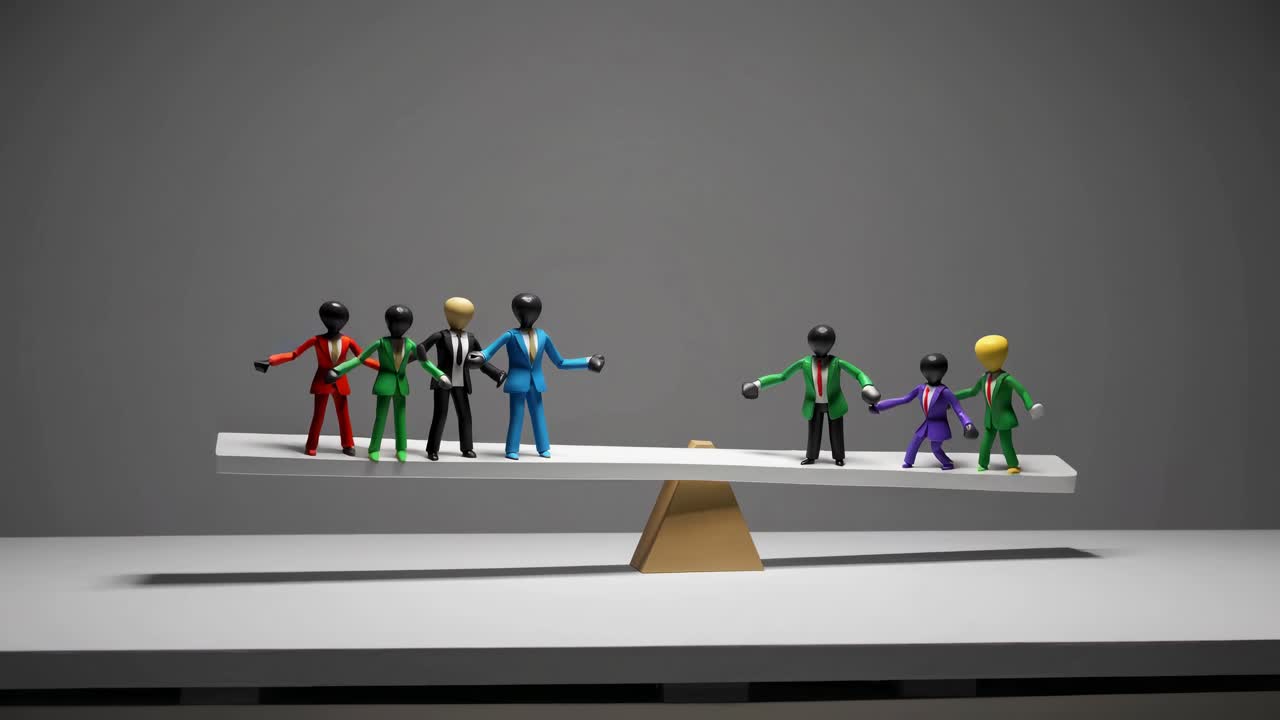 균형 잡는 행위: 대표성과 사회적 문제