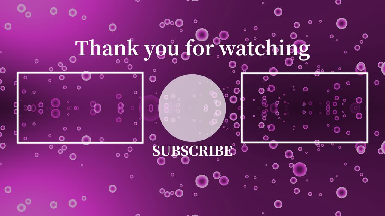 분류 거품 입자 끝 카드 모션 그래픽