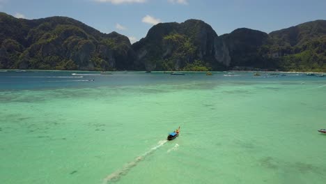 beautiful aerial footage of thailand