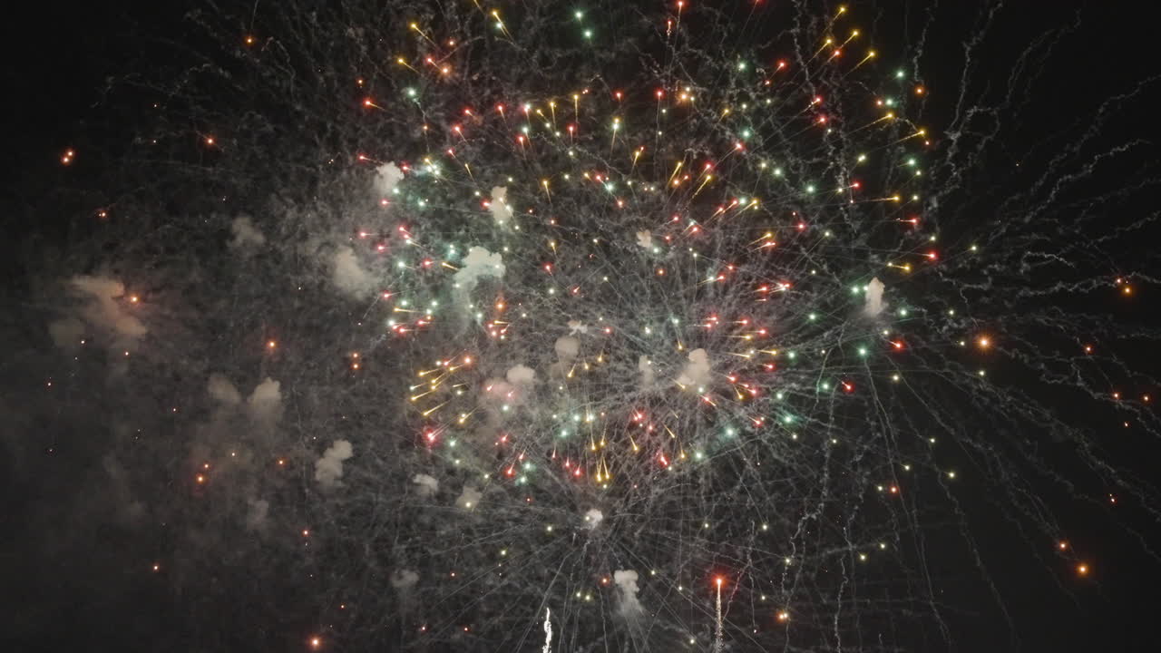 Fireworks Spectacular in the Night Sky