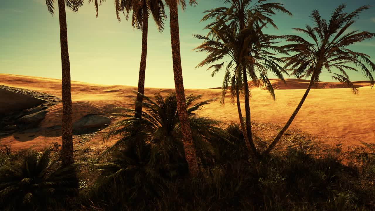 plantación de palmeras datileras destinadas a la producción de alimentos saludables