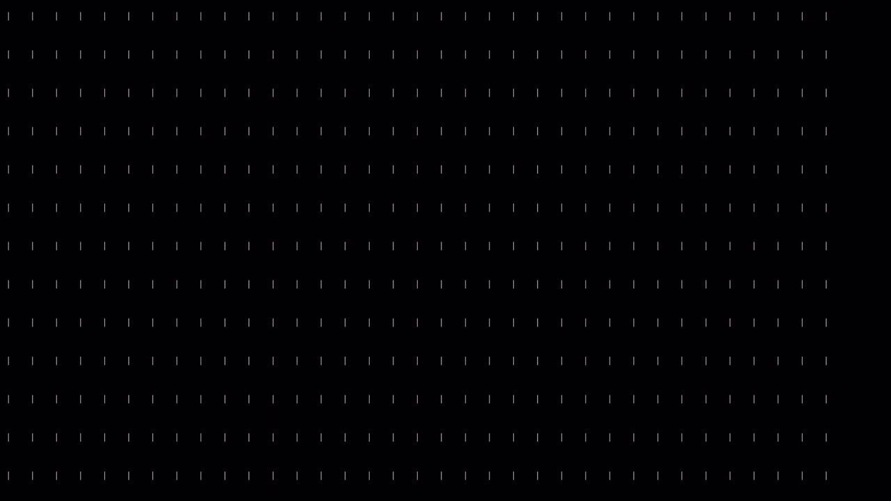 Abstract Digital Grid Pattern with Moving Dots and Lines
