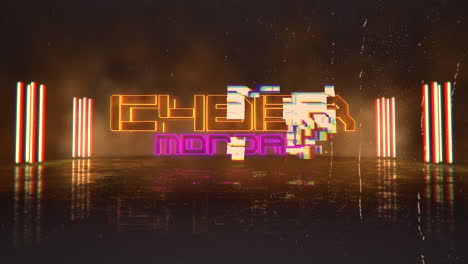Cyber-Montag-Mit-Cyberpunk-Neonlicht-In-Japan-City-1