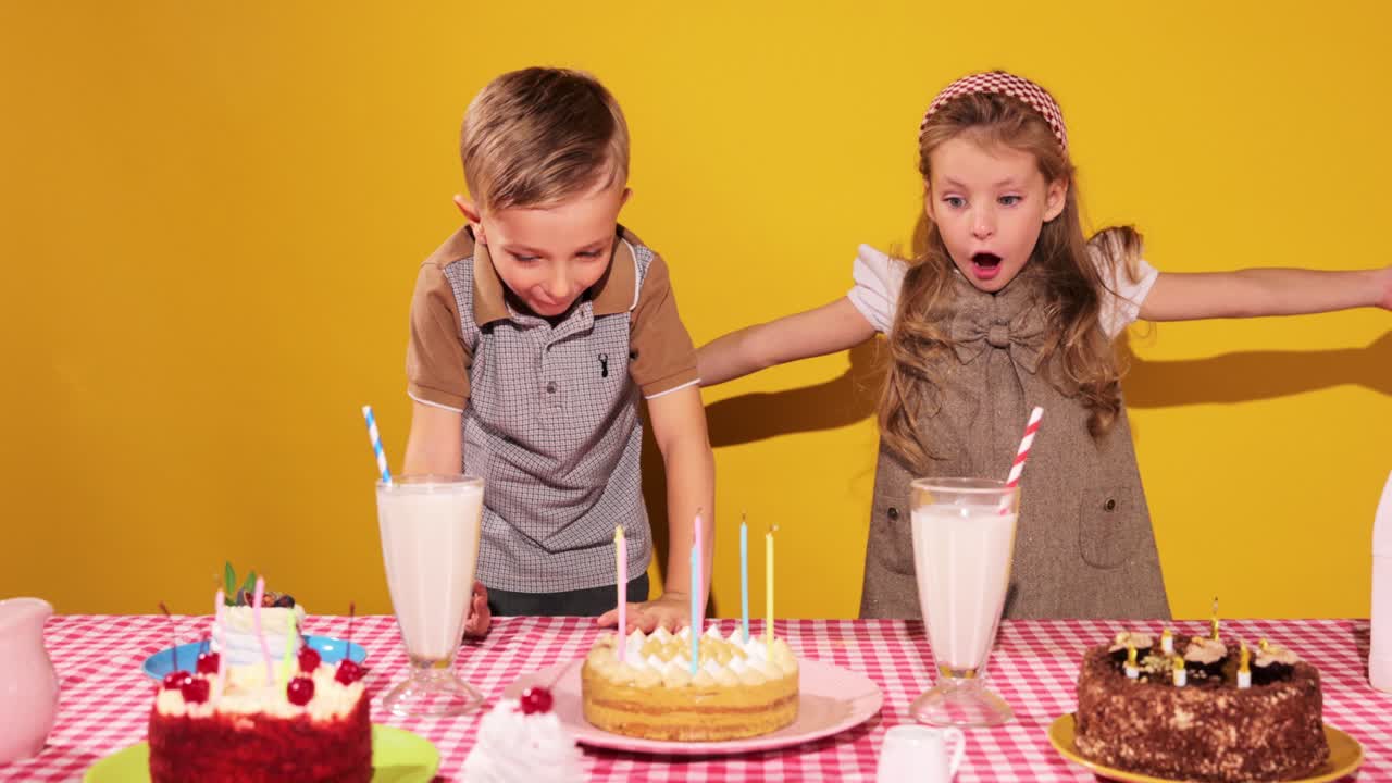 celebración del cumpleaños de los niños