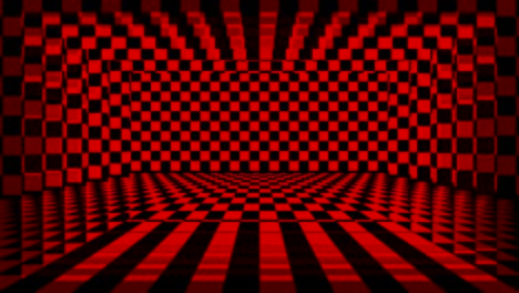 STAGE-SQUARES-Abstract-BACKGROUND-RED