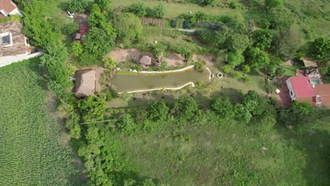 Aerial-view-of-Villa-de-Etla,-a-town-and-municipality-located-in-the-Mexican-state-of-Oaxaca