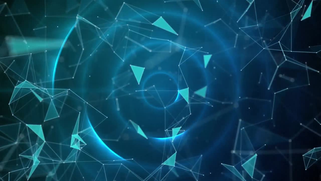 formas abstractas y patrones circulares