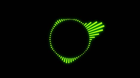 audio spectrum circle audio visualizer motion graphics