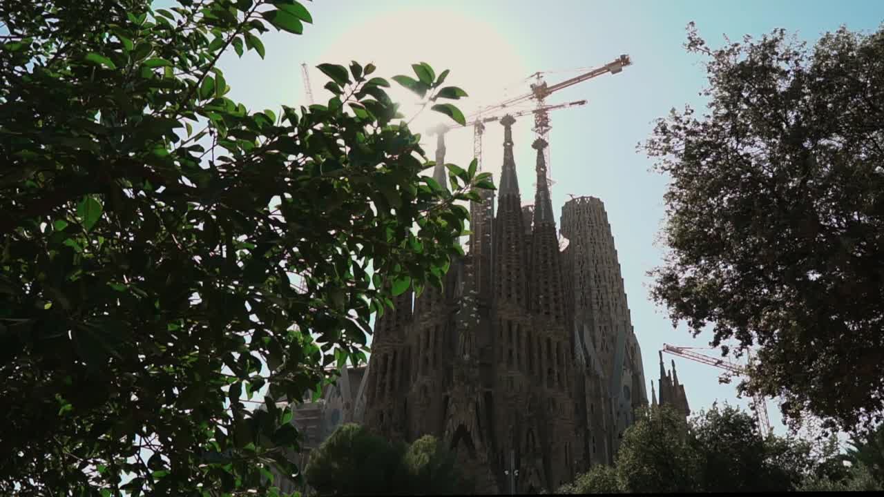 Sagrada Familia under Construction