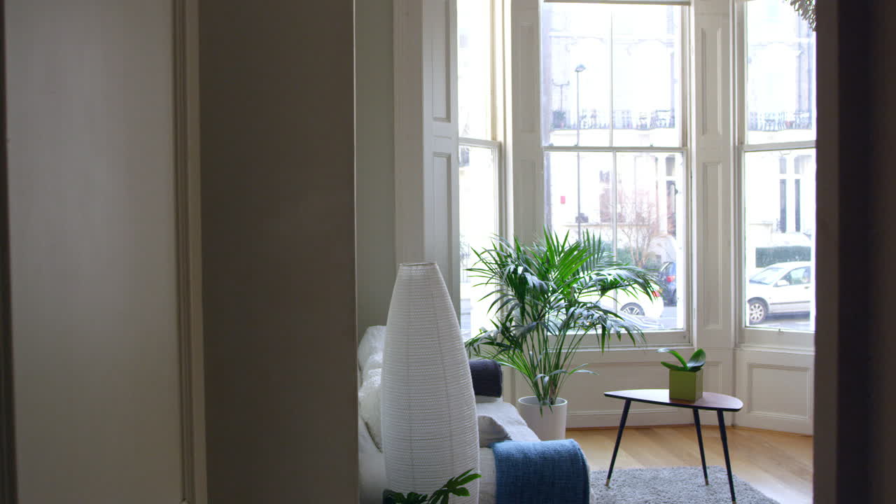 현대 가정집 의 라운지 구역