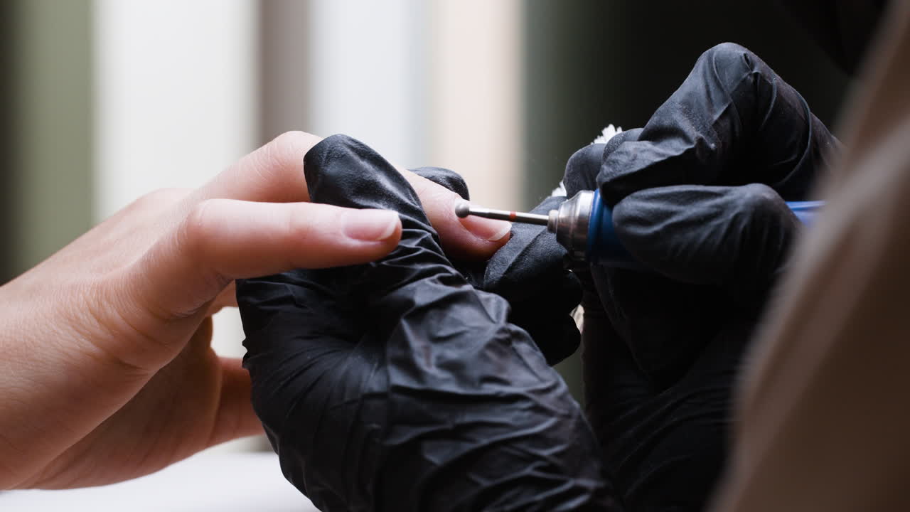 Manicure with Nail Drill