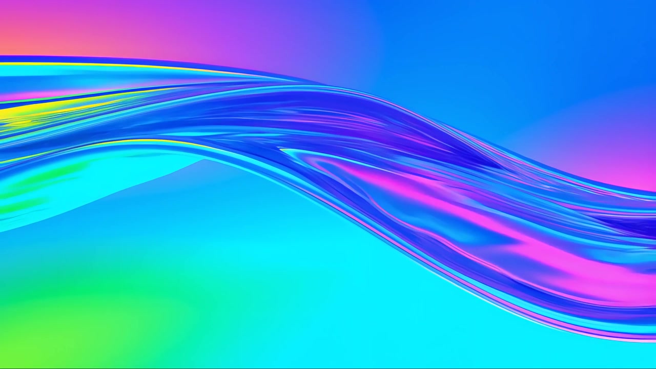 Abstract Fluid Motion Background 4K