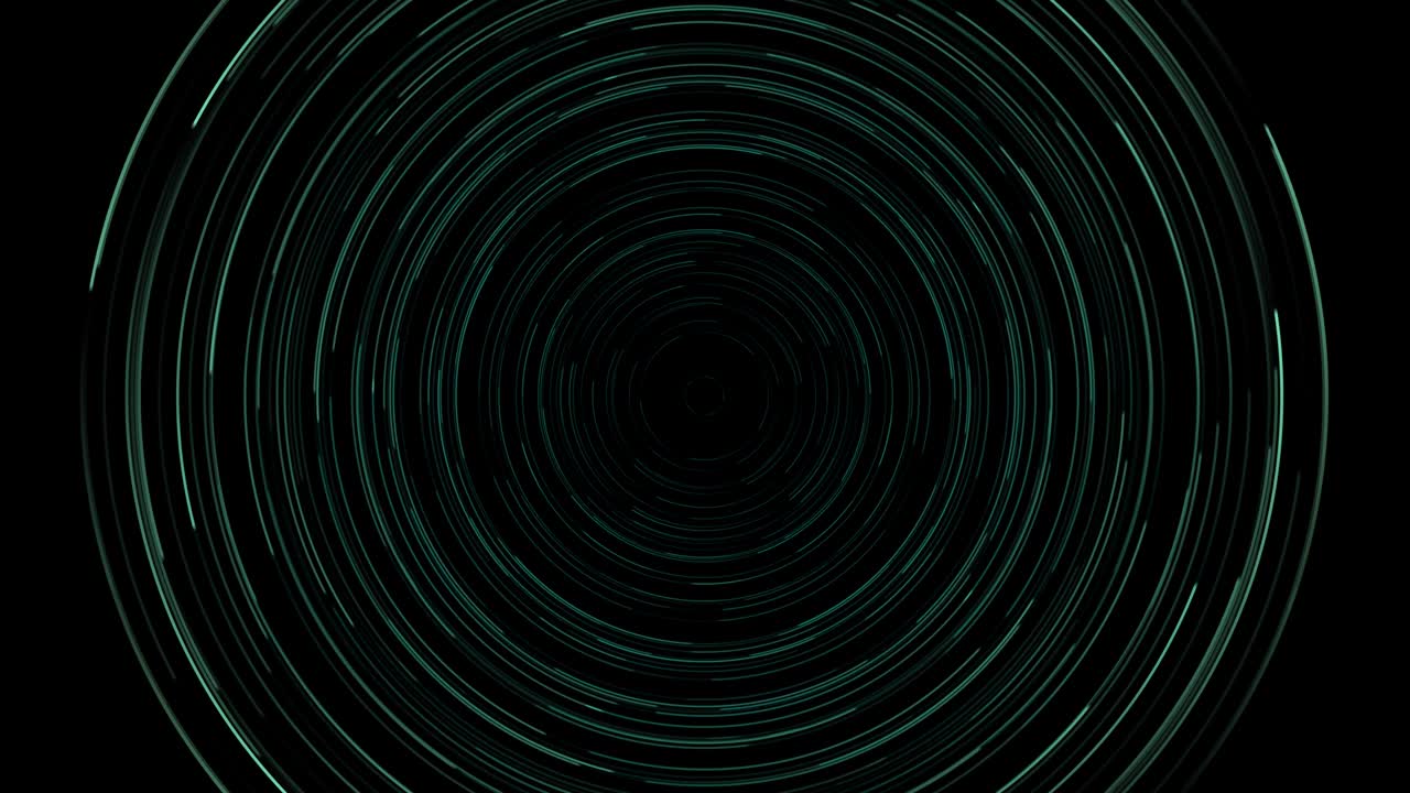 Circles Abstract Background 4K