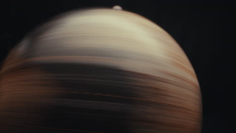 rotating vintage globe