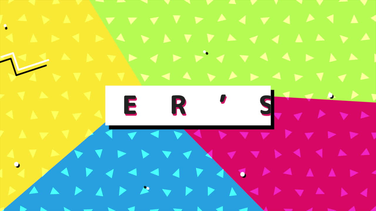 patrón geométrico vibrante celebrando el día de la madre