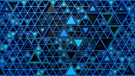 el fondo de los triángulos