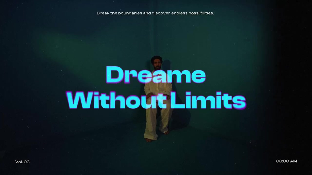 Scena Tipografica Sfocata 06 Adobe After Effects 2024+ Risoluzione 3840×2160