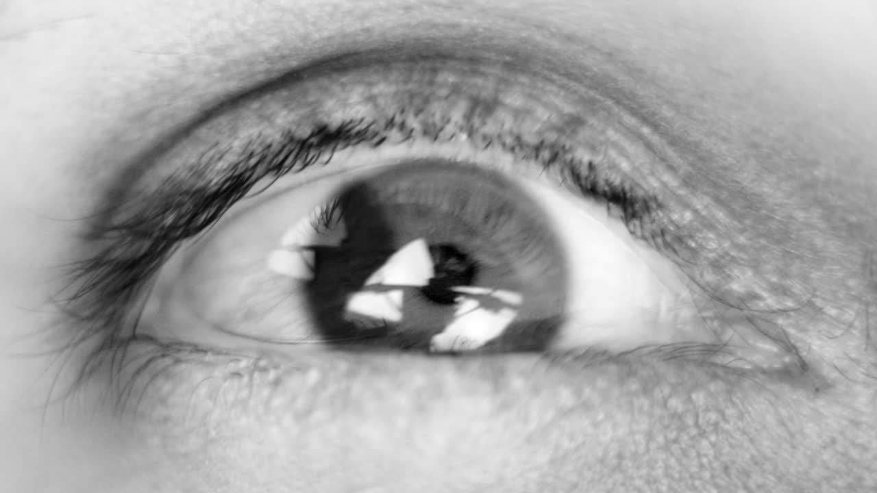 눈 근접 촬영 02