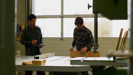 carpenters working in workshop 4k