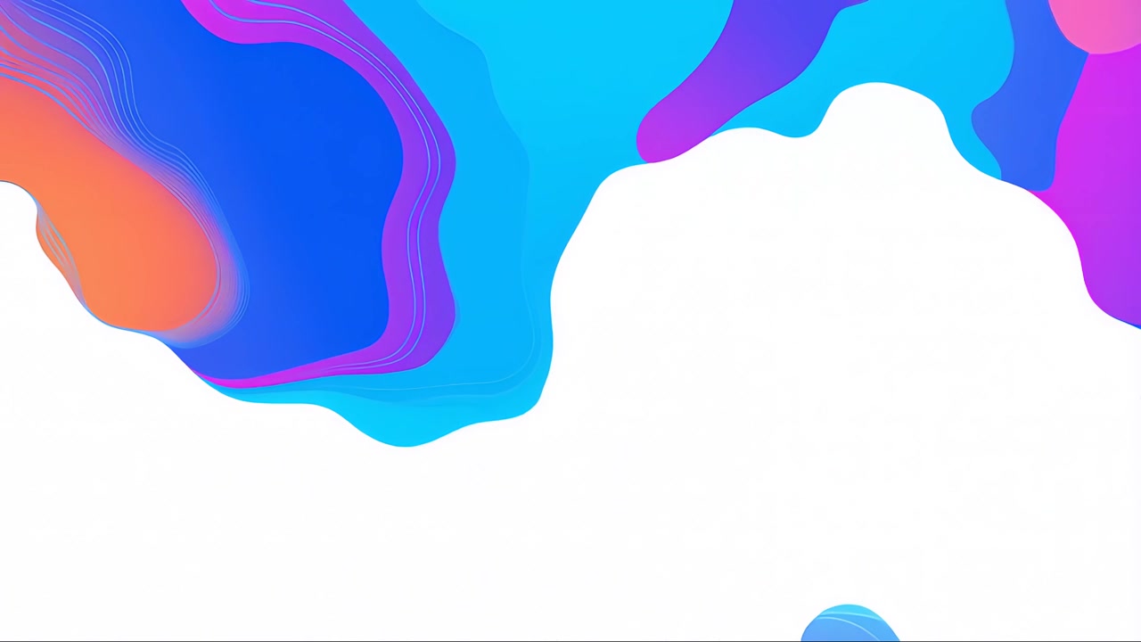 Sfondo Animato Astratto e Colorato 4K