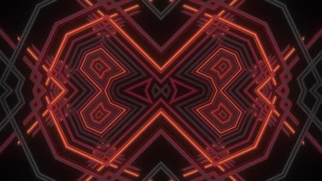 patrón abstracto geométrico de neón