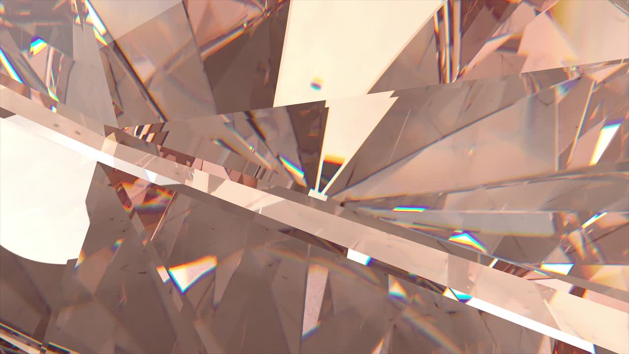 천천히 회전하는 다이아몬드 산호 색조, 아름다운 배경, 4k, 클로즈업, 원활한 루프