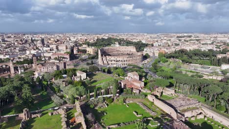 rome skyline at rome in lazio italy. cultural heritage. beautiful cityscape. rome skyline at rome in lazio italy. medieval landscape. archeology history. italy skyline.