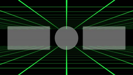 movimiento de la cuadrícula card end ending screen motion graphics