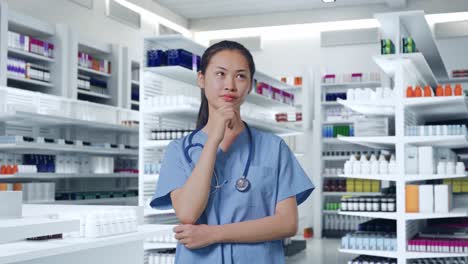 pharmacist in a pharmacy