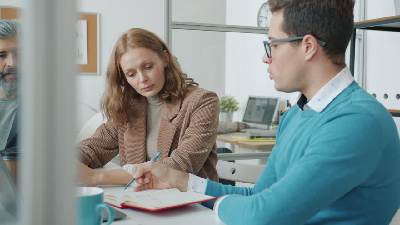 reunión de negocios en la oficina