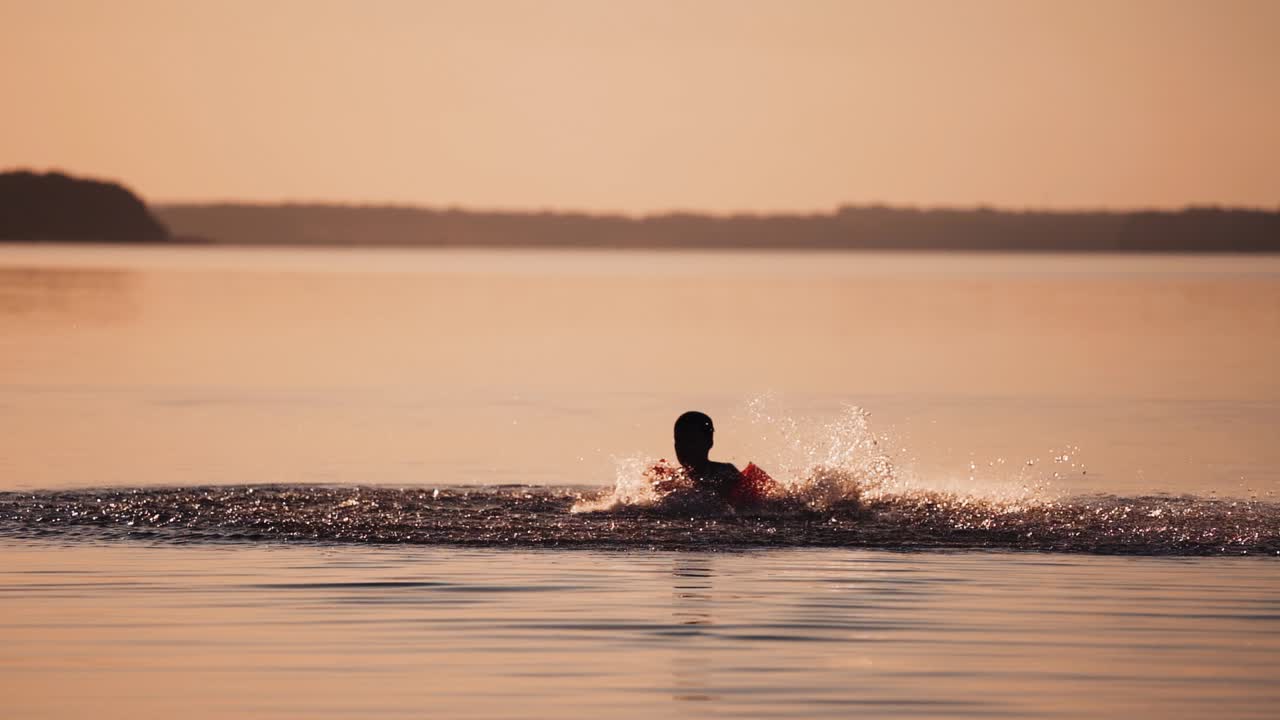 Boy having fun in water. Portrait little boy playing in water