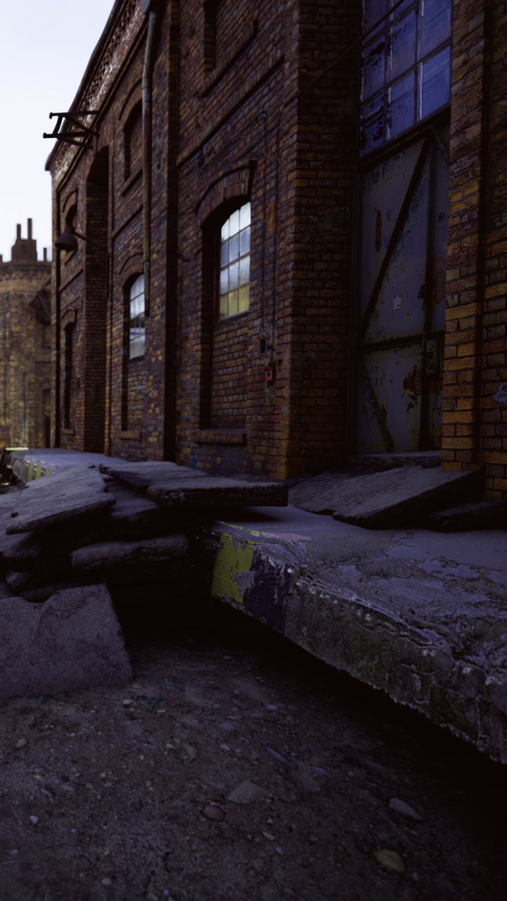 Abandoned warehouse reveals secrets of forgotten industrial times