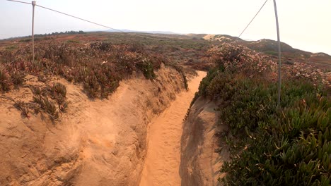 fort ord dunes state park in marina, california