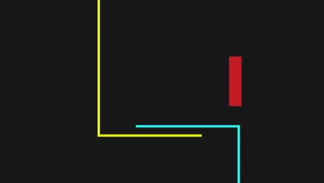 motion abstract geometric colourful lines and shape retro background 1