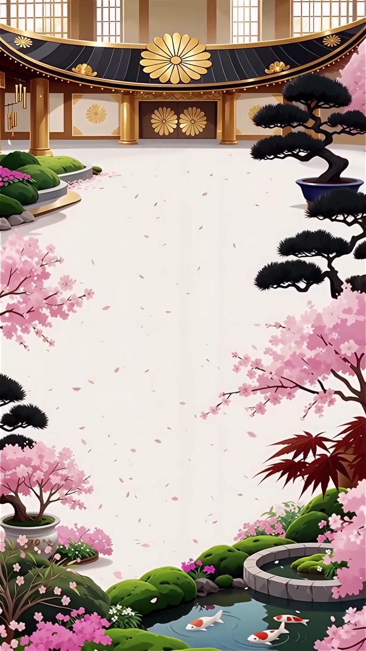Sfondo Animato Cultura Giapponese 4K