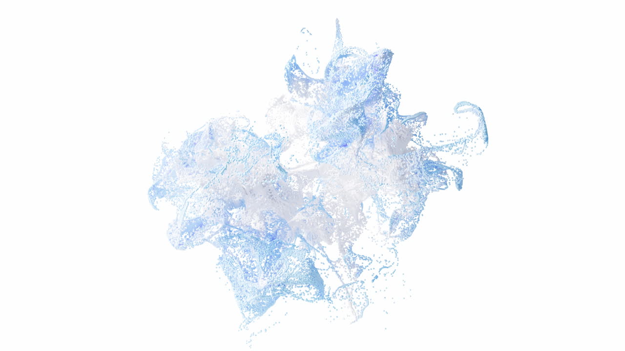 padrão de partículas de onda abstrata, renderização 3d.