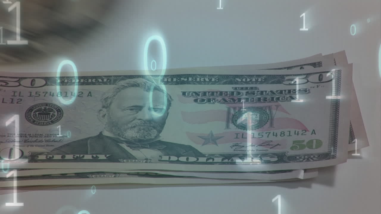 미국 달러를 계산하는 사람에 대한 수치 데이터 처리