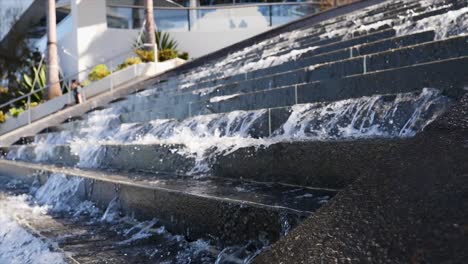 fuente en el centro de la ciudad de brisbane, australia
