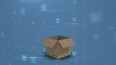 digital security and a box